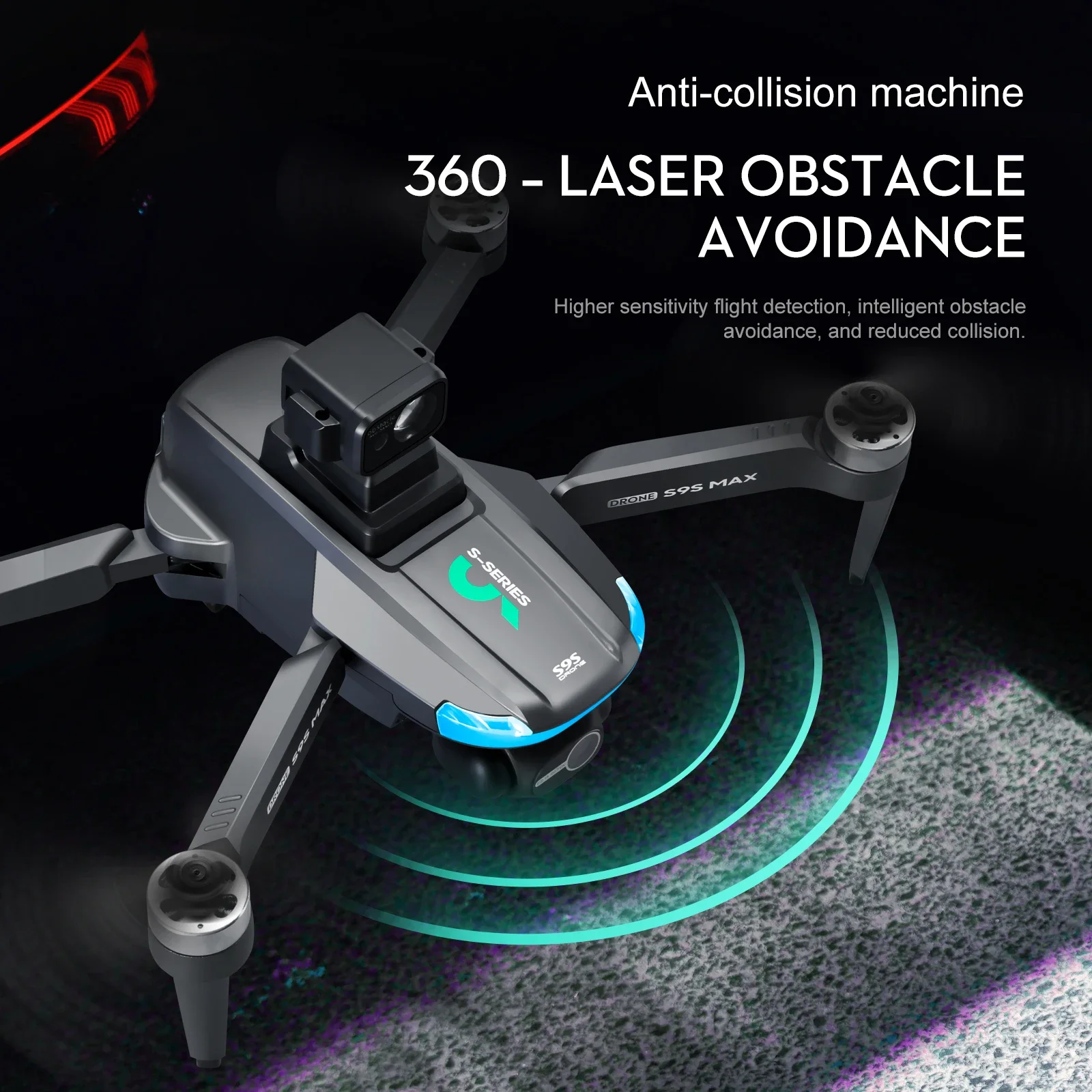 NEW S9S MAX MINI Drone 4K 2-Ax - đánh giá và giá Drone Controller Screen
