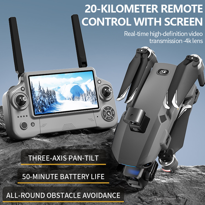 2026 New 8K Dual Camera Drone  - đánh giá và giá Drone Controller Screen